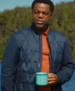 Joseph Donovan Hudson and Rex S08 Blue Quilted Jacket