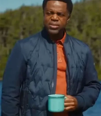 Joseph Donovan Hudson and Rex S08 Blue Quilted Jacket