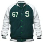 Kalani Green Stegaro Varsity Jacket