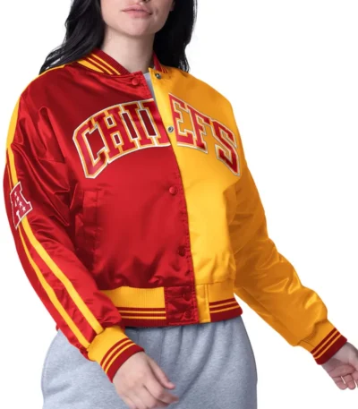 Kansas City Chiefs Zone Blitz Red-Gold Jacket