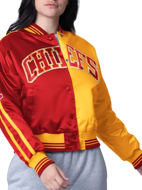 Kansas City Chiefs Zone Blitz Red-Gold Jacket
