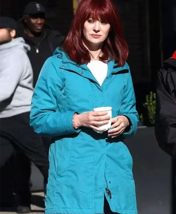 Karen Page Daredevil Born Again S01 Blue Jacket