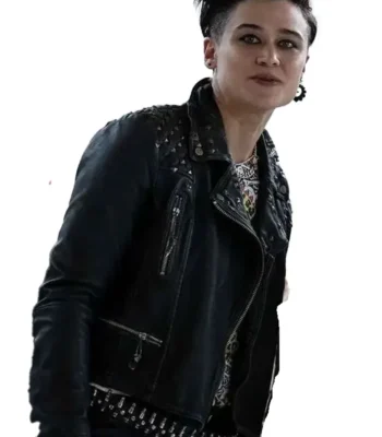 Katy O’Brian The Running Man Leather Jacket