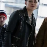 Katy O’Brian The Running Man Leather Jacket
