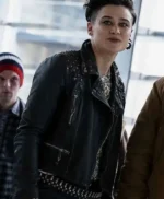 Katy O’Brian The Running Man Leather Jacket