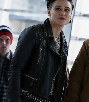 Katy O’Brian The Running Man Leather Jacket