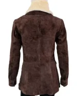 Yellowstone S02 Beth Dutton Brown Long Wool Coat