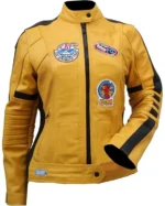 Kill Bill (Movie 2003) The Bride Yellow Motorcycle Jacket
