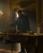 Kit Harington The Family Plan 2 Black Wool Coat