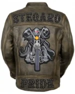 Kylan Stegaro Pride Leather Jacket