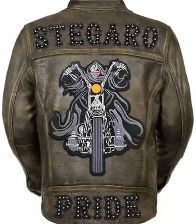 Kylan Stegaro Pride Leather Jacket