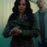 Lana Parrilla The Rainmaker S01 Leopard Coat
