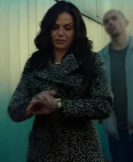 Lana Parrilla The Rainmaker S01 Leopard Coat