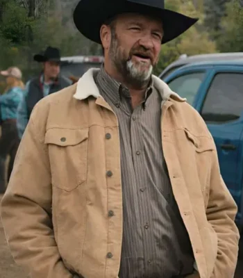 Larry Bagby Cattleman Shearling Jacket