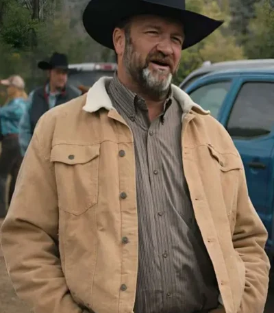 Larry Bagby Cattleman Shearling Jacket