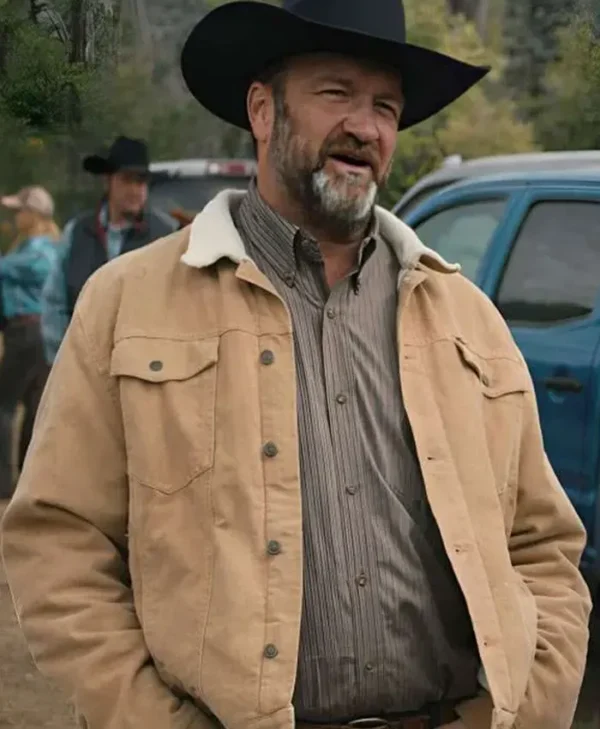 Larry Bagby Cattleman Shearling Jacket