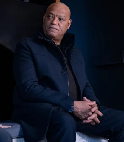 Laurence Fishburne The Astronaut Blue Coat