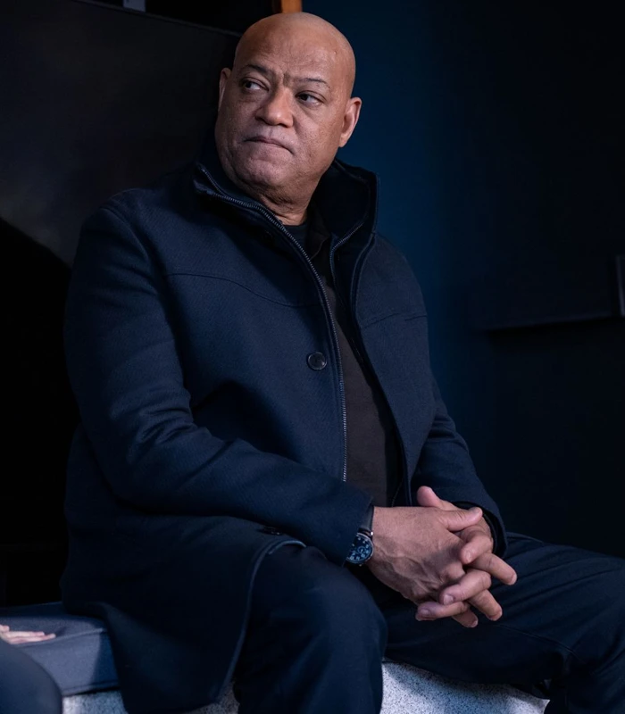 Laurence Fishburne The Astronaut Blue Coat Laurence Fishburne The Astronaut Blue Coat