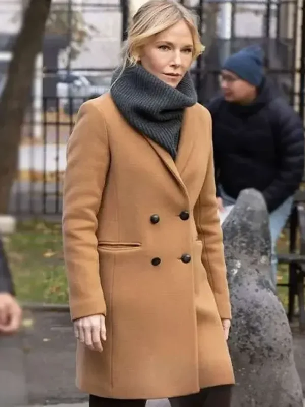 Law and Order SVU Amanda Rollins Brown Coat