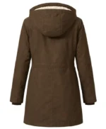 Law and Order SVU Amanda Rollins Hooded Coat