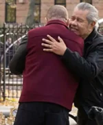 Law and Order SVU Fin Maroon and Black Jacket