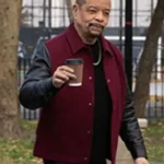 Law and Order SVU Fin Maroon and Black Jacket