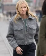 Law and Order SVU S27 Amanda Rollins Grey Wool Jacket