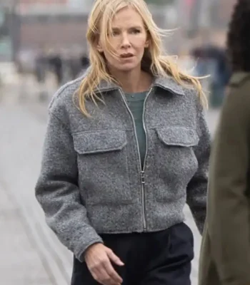 Law and Order SVU S27 Amanda Rollins Grey Wool Jacket