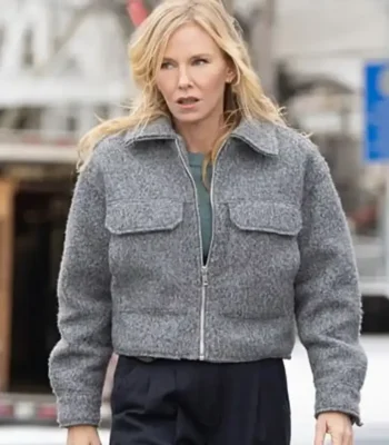 Law and Order SVU S27 Amanda Rollins Grey Wool Jacket