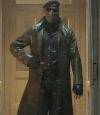 Lee Pace The Running Man Leather Coat