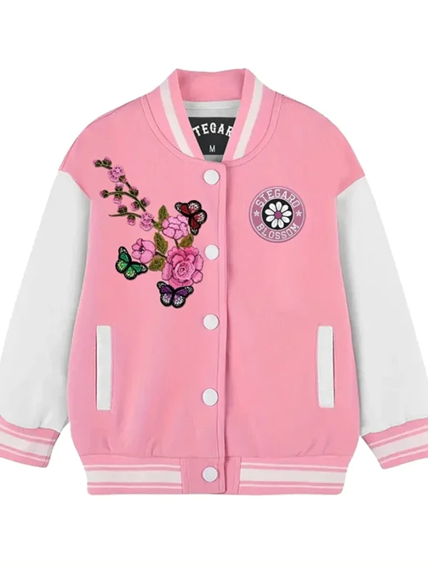Lily Blossom Stegaro Varsity Jacket