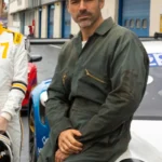 Luca Argentero Motorvalley Grey Jumpsuit