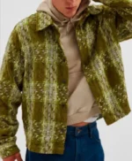 Lucas Jasper Electric Bloom S01 Olive Shirt Jacket