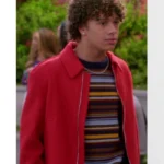 Lucas Jasper Electric Bloom S01 Red Wool Jacket
