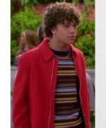 Lucas Jasper Electric Bloom S01 Red Wool Jacket