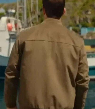 Luke Roberts Hudson and Rex S08 Olive Bomber Jacket