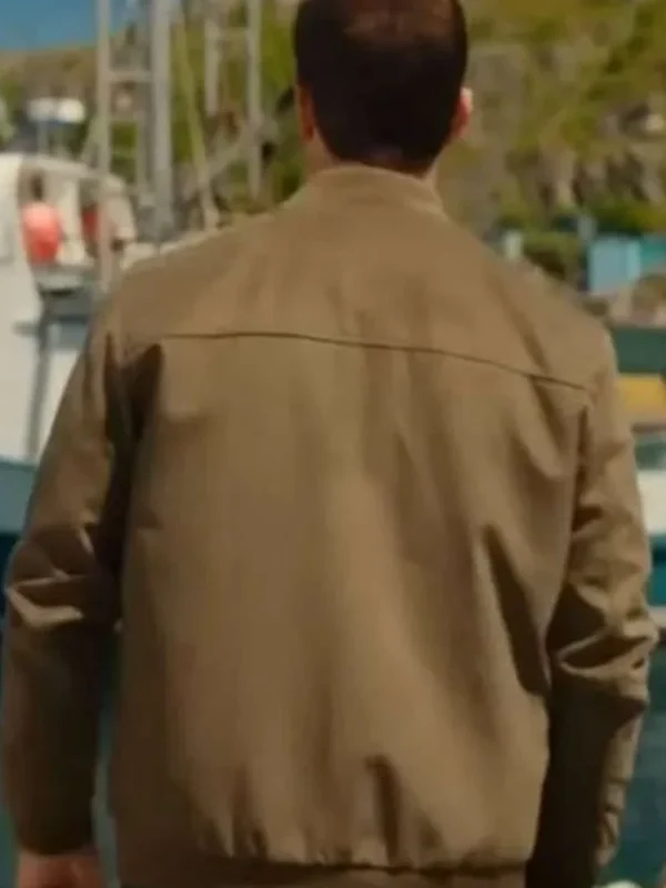 Luke Roberts Hudson and Rex S08 Olive Bomber Jacket