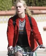Margo’s Got Money Troubles Elle Fanning Fringe Jacket