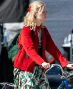 Margo’s Got Money Troubles Elle Fanning Fringe Jacket