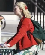 Margo’s Got Money Troubles Elle Fanning Fringe Jacket