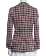 Margo’s Got Money Troubles Elle Fanning Plaid Blazer