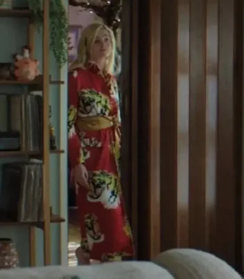 Margo’s Got Money Troubles Elle Fanning Tiger Robe