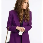 Margo’s Got Money Troubles Lace Purple Blazer