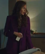 Margo’s Got Money Troubles Lace Purple Blazer