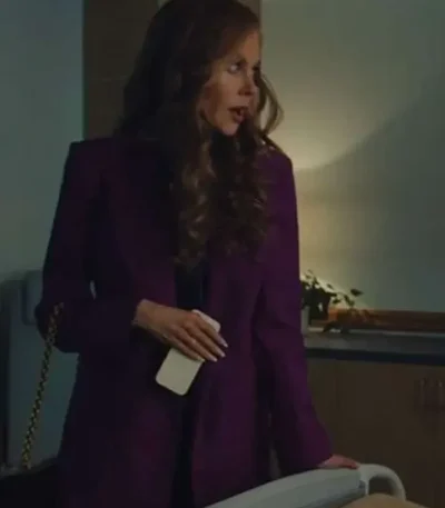 Margo’s Got Money Troubles Lace Purple Blazer