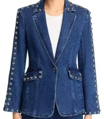 Margo’s Got Money Troubles Shayanne Millet Denim Blazer