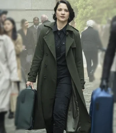 Mariana Novak Mayfair Witches S02 Green Coat