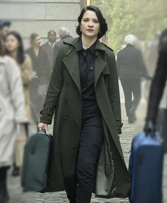 Mariana Novak Mayfair Witches S02 Green Coat Mariana Novak Mayfair Witches S02 Green Coat