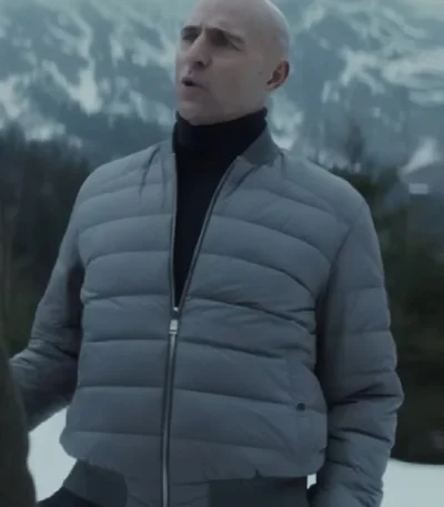 Mark Strong Nine Perfect Strangers S02 Puffer Bomber Jacket