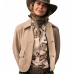 Marshals Arielle Kebbel Suede Jacket